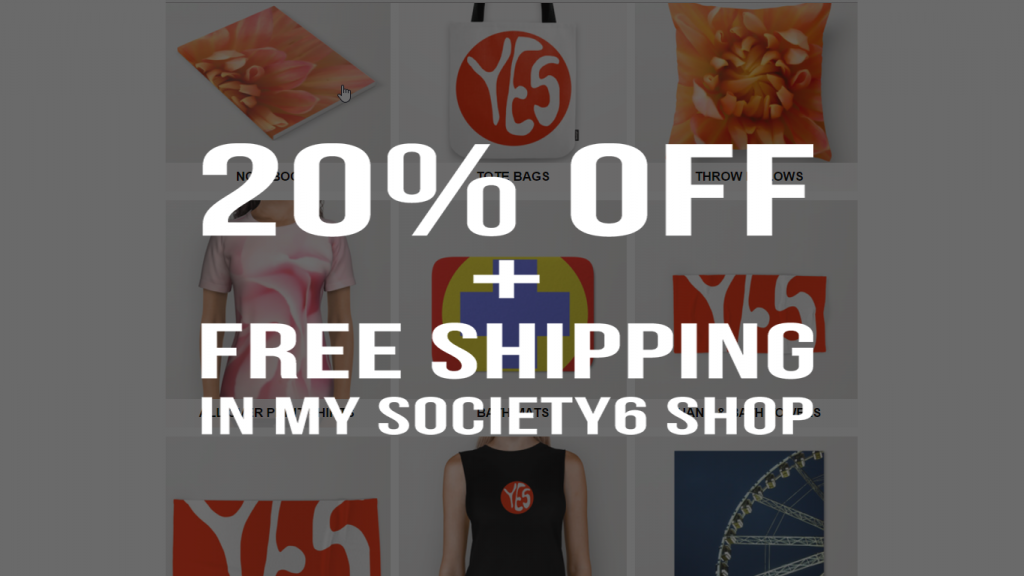 Society 6 - 20% Off + Free Shipping on Everything